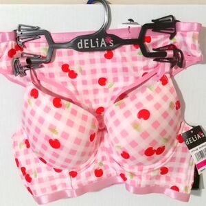 Bra cherry set size 36B